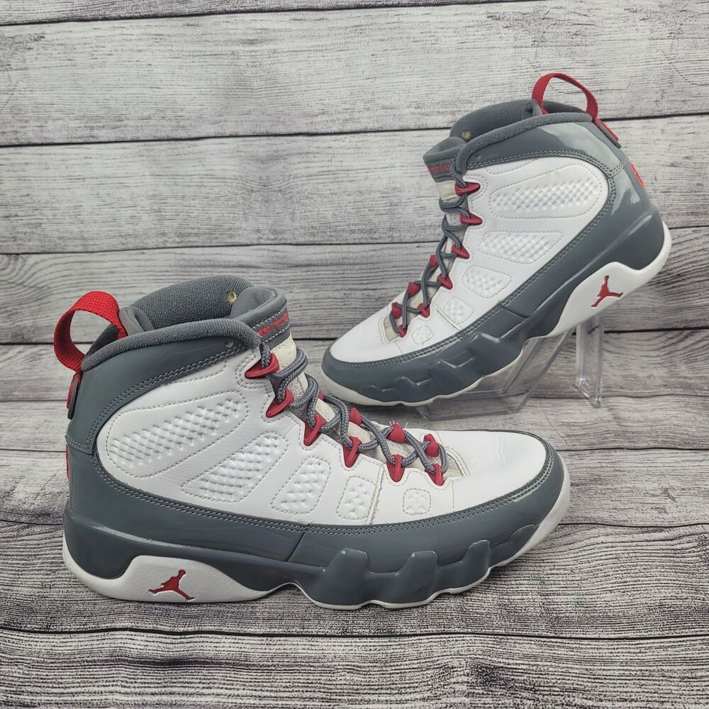 Nike Air Jordan 9 Retro Mid Fire Red Size 8 CT8019-162